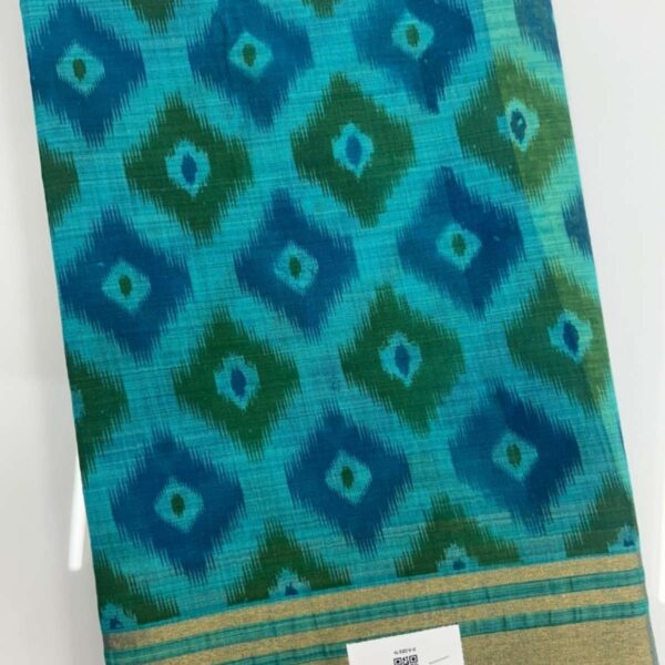 ROHITA - SILK COTTON SAREE - 9334 - [Blue]