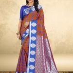 SARADHA SOFT SILK SAREE - 9242 - GRAPE COLOR - [Wine]