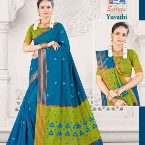 YUVATHI #5823 - PERSIAN BLUE X P GREEN - [Blue]