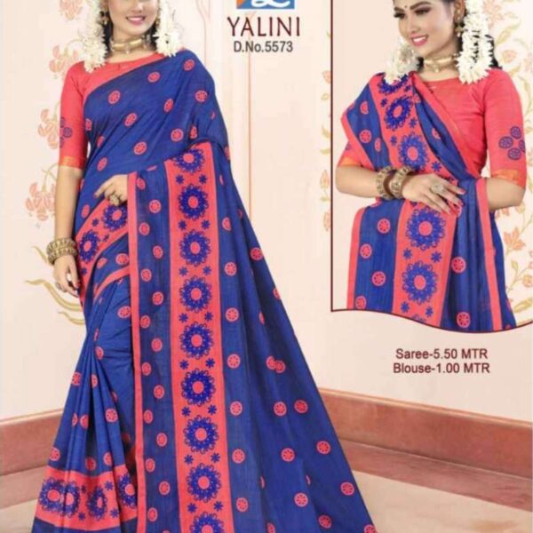 Yalini - #5573 Royal Blue X Crimson Red - [Royal Blue]
