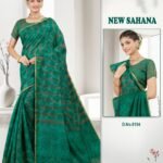 Slub Cotton Saree Rexona
