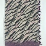 Tusser Silk - Purple X Black SKU6106-7
