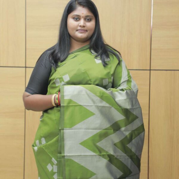 Soft Silk - Olive Green - S6060-4