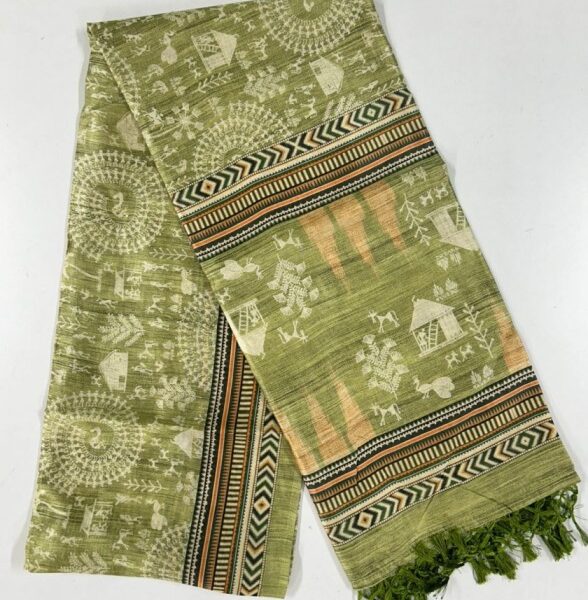 Kheecha Tussar Silk