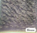 Tusser Silk - Purple X Black SKU6106-7 - Image 3