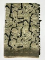 Tusser Silk - Chikku X Black SKU6106-9