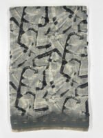 Tusser Silk  Chikku  X Black SKU6106-12