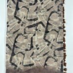 Tusser Silk Brown X Black SKU6106-13