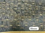 Tusser Silk - Navy Blue SKU6061-3 - Image 3