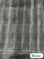 Tussar Saree- Chikku SKU6063-4 - Image 3