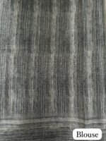 Tussar Saree- Chikku SKU6063-1 - Image 3
