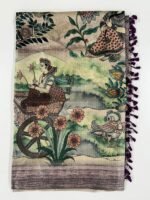 Tussar Saree- Chikku SKU6063-3