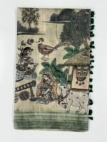 Tussar Saree- Chikku SKU6063-5
