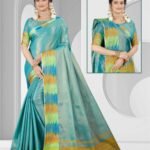 NAVYA TISSUE SAREE ( RAINBOW TISSUE SAREE ) - 5997 - [Blue]
